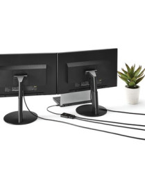 StarTech.com 2-Port Multi Monitor Adapter - USB-C to DisplayPort 1.2 Video Splitter - USB-C to Dual DP MST Hub - TB3 Compatible 