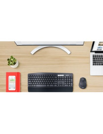 Logitech® MK850 Performance Wireless Keyboard and Mouse Combo - USB Wireless Bluetooth/RF Keyboard - USB Wireless Bluetooth/RF M