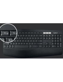 Logitech® MK850 Performance Wireless Keyboard and Mouse Combo - USB Wireless Bluetooth/RF Keyboard - USB Wireless Bluetooth/RF M