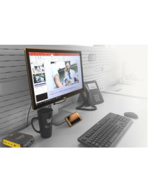 NComputing RX RX420 (IGEL) Ultra Small Thin Client - 1 x ARM Cortex A72 Quad-core (4 Core) 1.50 GHz - Broadcom BCM2711 Chip - 2 