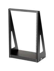 StarTech.com Heavy Duty 2-Post Rack - Open-Frame Server Rack - 16U - Store your server, network and telecom devices in this stur