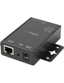 StarTech.com 1 Port RS232 Serial to IP Ethernet Converter / Device Server - Aluminum - Connect to, configure and remotely manage