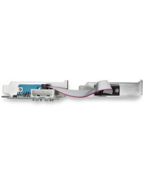 StarTech.com 2-port PCI Express RS232 Serial Adapter Card - PCIe Serial DB9 Controller Card 16950 UART - Low Profile - Windows a