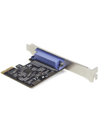 StarTech.com 1-Port Parallel PCIe Card, PCI Express to Parallel DB25 LPT Adapter Card, Desktop Expansion Controller for Printer,
