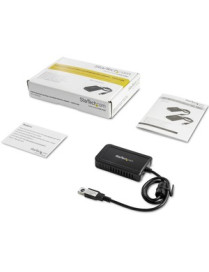 StarTech.com USB to VGA External Video Card Multi Monitor Adapter - 1920x1200 - Connect a VGA display for an entry-level extende