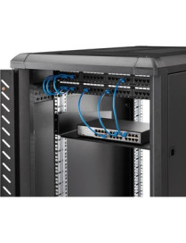 StarTech.com StarTech.com Black Standard Universal Server Rack Cabinet Shelf - Add a sturdy, fixed shelf into almost any server 