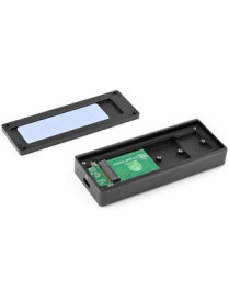 StarTech.com StarTech.com USB-C 10Gbps M.2 NVMe PCIe SSD Enclosure - 1GB/s Rugged Aluminum M.2 PCI Express M-Key Case IP67 Rated