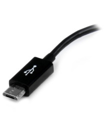 StarTech.com 5in Micro USB to USB OTG Host Adapter M/F - Connect your USB On-the-Go capable tablet computer or Smartphone to USB
