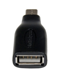 StarTech.com Micro USB OTG (On the Go) to USB Adapter - M/F - Connect your USB On-the-Go capable tablet computer or Smartphone t