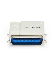 StarTech.com 1 Port 10/100 Mbps Ethernet Parallel Network Print Server - Convert a standard parallel printer into a shared netwo