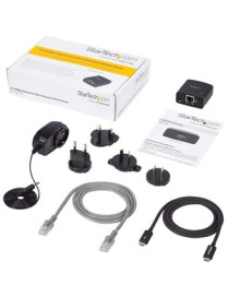 StarTech.com 10/100Mbps Ethernet to USB 2.0 Network LPR Print Server - USB Print Server with 10Base-T/100Base-TX Auto-sensing - 