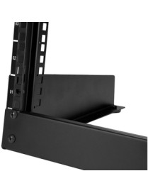 StarTech.com 8U Desktop Rack - 2-Post Open Frame Rack - 19in Open Frame Desktop Rail Rack - 8U - Store your lightweight rack-mou
