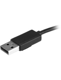StarTech.com 4 Port Portable USB 2.0 Hub w/ Built-in Cable - 4 Port USB Hub - Add four USB 2.0 ports to your computer using this