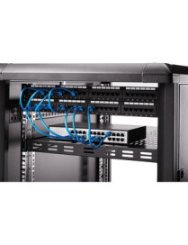 StarTech.com 1U Adjustable Mounting Depth Vented Rack Mount Shelf - Heavy Duty Fixed Rack Shelf - 250lbs / 113kg - Add a high ca