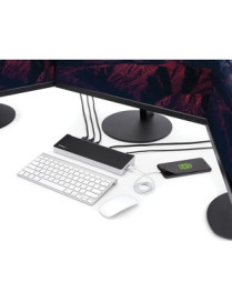 StarTech.com 4K USB C Dock - Triple UHD 4K Monitor Docking Station - Mac & Windows - USB C to HDMI & DisplayPort - 60W PD 5x USB