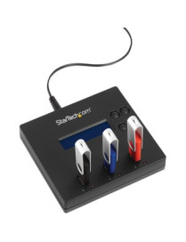 StarTech.com 1:2 Standalone USB Duplicator and Eraser - Memory Stick Cloner - USB 2.0 Flash Drive Copier / Thumb Eraser (USBDUP1