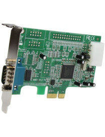 StarTech.com 1 Port Low Profile PCI Express Serial Card - 16550 - Add a RS-232 serial port to your standard or small form factor