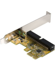 StarTech.com StarTech.com 1 Port PCI Express IDE Controller Adapter Card - 1 x 44-pin IDC Male Ultra ATA/133 (ATA-7) Ultra ATA