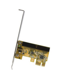 StarTech.com StarTech.com 1 Port PCI Express IDE Controller Adapter Card - 1 x 44-pin IDC Male Ultra ATA/133 (ATA-7) Ultra ATA