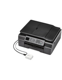 StarTech.com 1 Port USB Wireless N Network Print Server with 10/100 Mbps Ethernet Port - 802.11 b/g/n - Share a standard USB pri