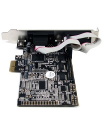 StarTech.com StarTech.com 4 Port PCIe Serial Adapter Card with 16550 - Add 4 RS-232 serial ports to your standard or small form 