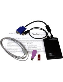 StarTech.com StarTech.com KVM Console to USB 2.0 Portable Laptop Crash Cart Adapter - Notebook Netbook Crash cart adapter - Comp