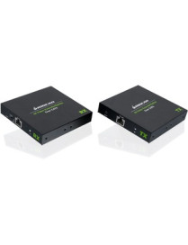 IOGEAR 4K Video Extender/Splitter over Ethernet Cable Kit - 1 Input Device - 2 Output Device - 230 ft (70104 mm) Range - 2 x Net