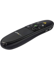 Startech Wireless Presentation Remote with Green Laser Pointer - 90 ft. (27 m) - USB Presentation Clicker for Mac and Windows - 