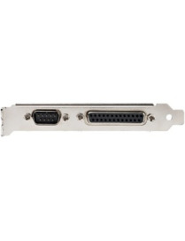 StarTech.com PCIe Card with Serial and Parallel Port, PCI Express Combo Expansion Adapter Card, 1xDB25 Parallel Port, 1x RS232 S