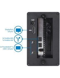 StarTech.com Thunderbolt 3 to FireWire Adapter - External PCI Enclosure - PCIe Card plus TB3 Chassis - The Thunderbolt 3 to 1394