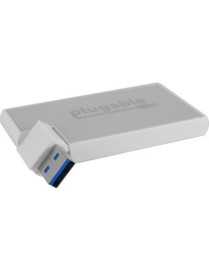 Plugable USB Hub, Rotating 4 Port USB 3.0 Hub, Powered USB Hub (Compatible with Windows, macOS & Linux, USB 2.0 Backwards Compat