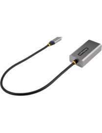 StarTech.com USB-C to Ethernet Adapter, 10/100/1000 Mbps, Gigabit Network Adapter, ASIX AX88179A, 1ft/30cm Cable, Windows/macOS/