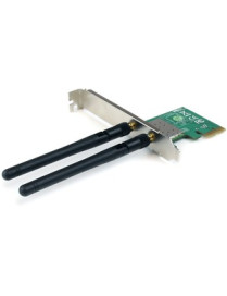 StarTech.com PCI Express Wireless Adapter 300 Mbps PCIe 802.11 b/g/n Network Adapter Card 2T2R 2.2 dBi - Add high speed Wireless
