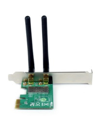 StarTech.com PCI Express Wireless Adapter 300 Mbps PCIe 802.11 b/g/n Network Adapter Card 2T2R 2.2 dBi - Add high speed Wireless