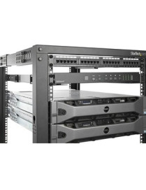 StarTech.com 1U 19" Server Rack Rails 24-36" Adjustable Depth /Universal 4 Post Network/Server/UPS Equipment Mounting Rack Mount