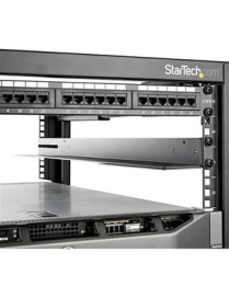 StarTech.com 1U 19" Server Rack Rails 24-36" Adjustable Depth /Universal 4 Post Network/Server/UPS Equipment Mounting Rack Mount