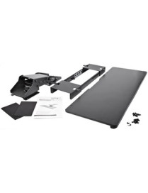 StarTech.com Under Desk Keyboard Tray - Adjustable - Keyboard Drawer - Computer Keyboard Stand - Keyboard Shelf 26.4in W - Keybo