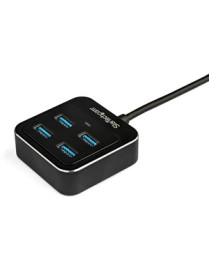 StarTech.com 4 Port USB C Hub - USB-C to 4xUSB-A - 10Gbps USB 3.2/3.1 Gen 2 Type-C Hub - USB Bus Powered - Portable/Laptop USB A