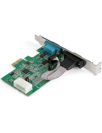 StarTech.com 2-port PCI Express RS232 Serial Adapter Card - PCIe to Dual Serial DB9 RS-232 Controller - 16950 UART - Windows and