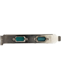StarTech.com 2-port PCI Express RS232 Serial Adapter Card - PCIe to Dual Serial DB9 RS-232 Controller - 16950 UART - Windows and