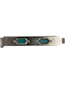 StarTech.com 2-port PCI Express RS232 Serial Adapter Card - PCIe to Dual Serial DB9 RS-232 Controller - 16950 UART - Windows and