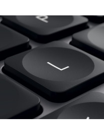 Logitech MX Keys Advanced Wireless Illuminated Keyboard, Tactile Responsive Typing, Backlighting, Bluetooth, USB-C, Apple macOS,