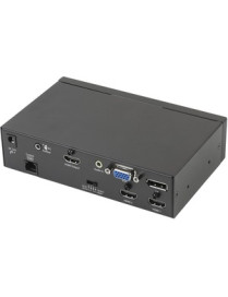 StarTech.com Multi-Input to HDMI Converter Switch - DisplayPort, VGA and Dual-HDMI to HDMI Switch - Priority and Automatic Switc