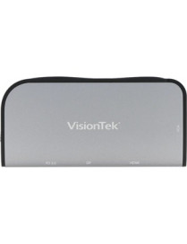 Visiontek USB-C MST DISPLAY ADAPTER DP, HDMI, VGA POWER PASSTHROUGH