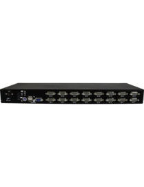 StarTech.com 16 Port 1U Rackmount USB PS/2 KVM Switch with OSD - Control up to 16 USB or PS/2-connected computers from one keybo
