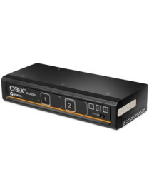 Vertiv Cybex SC800 Secure KVM | Single Head | 2 Port Universal DisplayPort | NIAP version 4.0 Certified - Secure Desktop KVM Swi