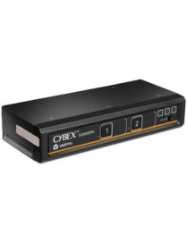 Vertiv Cybex SC800 Secure KVM | Single Head | 2 Port Universal DisplayPort | NIAP version 4.0 Certified - Secure Desktop KVM Swi