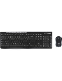 Logitech MK270 Wireless Keyboard and Mouse Combo for Windows, 2.4 GHz Wireless, Compact Mouse, 8 Multimedia and Shortcut Keys, 2