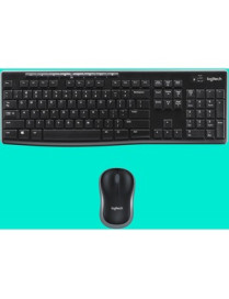 Logitech MK270 Wireless Keyboard and Mouse Combo for Windows, 2.4 GHz Wireless, Compact Mouse, 8 Multimedia and Shortcut Keys, 2