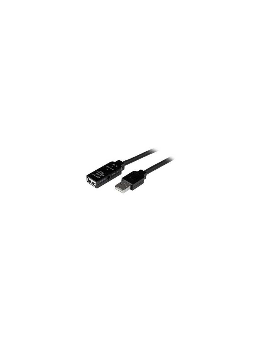 StarTech.com 20m USB 2.0 Active Extension Cable - M/F - Extend the distance between a computer and a USB 2.0 device by 20 meters